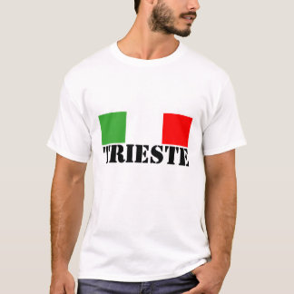 Triest-T - Shirt es Flagge petto