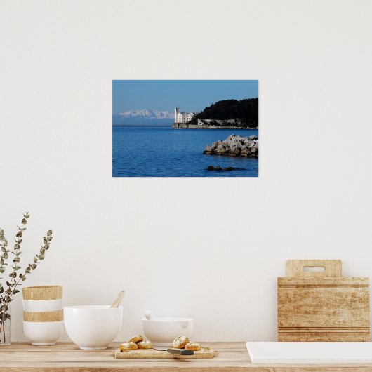 Triest-Wunderposter Poster (Küche)