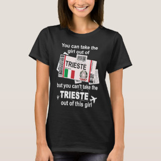 Trieste Boarding Pass Trieste Girl Trieste T-Shirt
