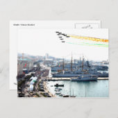 Trieste frecce tricolori postkarte (Vorne/Hinten)