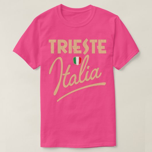 Trieste Italia T-Shirt (Design vorne)