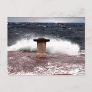 Trieste molo audace postkarte