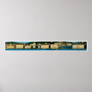 Trieste panoramica poster