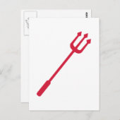 Triester des Roten Teufels Postkarte (Vorne/Hinten)