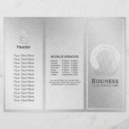 Trifale Yoga Studio Broschüren Meditation Pose ZEN