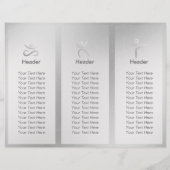 Trifale Yoga Studio Broschüren Meditationsstudio (Rückseite)