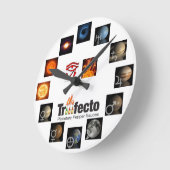 Trifecto Wall Clock Runde Wanduhr (Winkel)