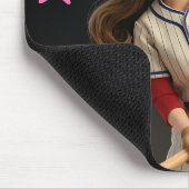 Triff Den Verfluchten Ball Lustige Baseball-Mutter Mousepad (Ecke)