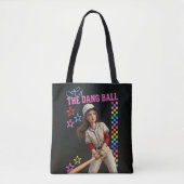 Triff Den Verfluchten Ball Lustige Baseball-Mutter Tasche (Vorderseite)