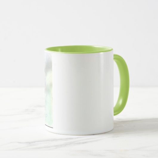 TRIFFT die springende Spinne 11 Unze hart. Tasse (VorderseiteRechts)