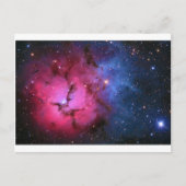 Trifid Emissions Reflektionsnebel M20 NGC 6514 Postkarte (Vorderseite)