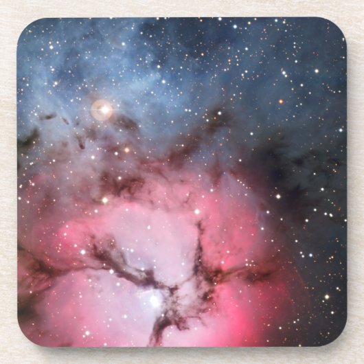 Trifid Nebelfleck-Raum-Astronomie Untersetzer (Vorderseite)