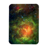 Trifid Nebula NASA Spitzer Magnet (Vertikal)