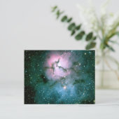 Trifid Nebula Postcard Postkarte (Stehend Vorderseite)