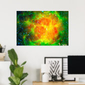 Trifid Nebula Poster (Heimbüro)
