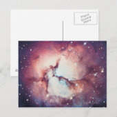 Trifid Nebula Postkarte (Vorne/Hinten)