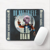 Trifle nicht mit der großen Gehirn-Mausunterlage Mousepad (Mit Mouse)