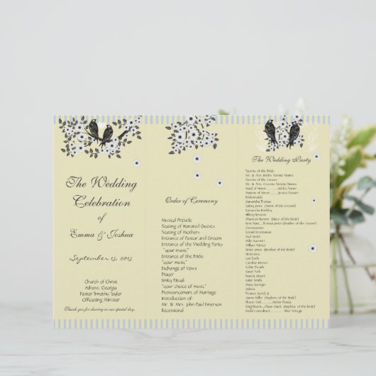 TriFold-Programm für die TriFold-Zweigstelle Vinta (Stehend Vorderseite)