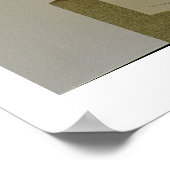 Triform Herm Hecate, Marmorskulptur, Dachstein Poster (Ecke)