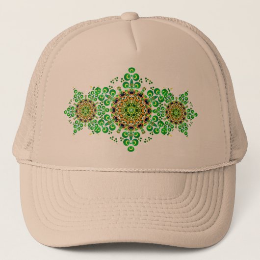 TriFractal Hat Truckerkappe (Vorderseite)