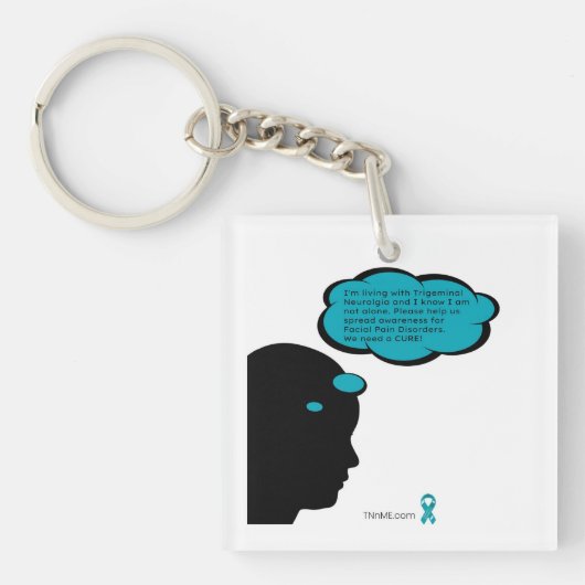 Trigeminal Neuralgia and Facial Pain Disorders Schlüsselanhänger (Vorderseite)