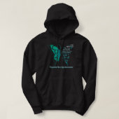 Trigeminal Neuralgie Ich bin der Sturm Hoodie (Design vorne)