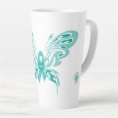 Trigeminal Neuralgie Schmetterling #4 Milchtasse (Rechte Ecke)