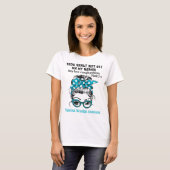 Trigeminal Neuralgie Sensibilisierungskampagne T-Shirt (Vorne ganz)