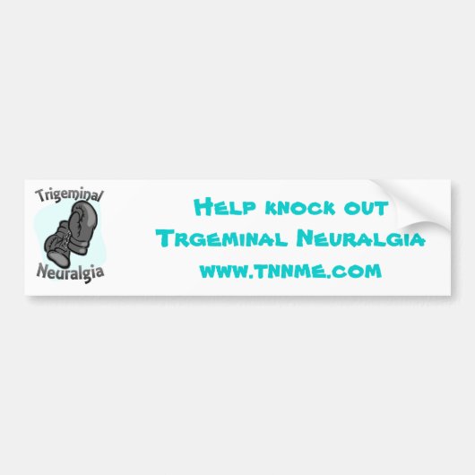 Trigeminalneuralgia-Autoaufkleber Autoaufkleber (Vorne)