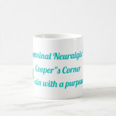 Trigeminalneuralgia-Band-Tasse Kaffeetasse (Mittel)