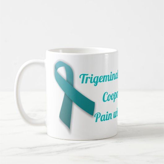 Trigeminalneuralgia-Band-Tasse Kaffeetasse (Links)