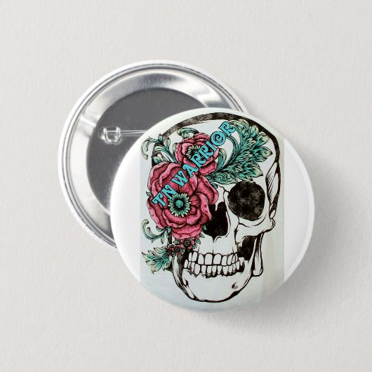 Trigeminalneuralgia-Bewusstsein Button (Vorne & Hinten)