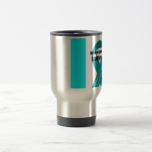 Trigeminalneuralgia-Bewusstsein Reisebecher (Mittel)