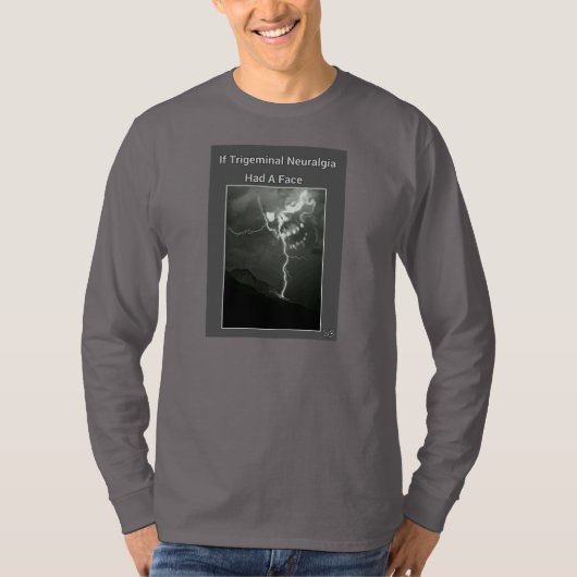 Trigeminalneuralgia-Bewusstseins-T - Shirt (Vorderseite)
