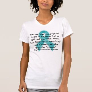 Trigeminalneuralgia-Bewusstseins-T - Shirt