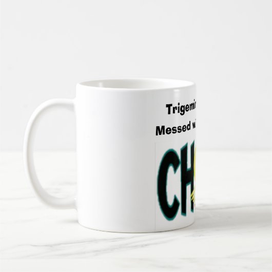 Trigeminalneuralgia-Bewusstseins-Tasse Kaffeetasse (Links)