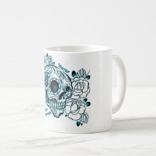 Trigeminalneuralgia-Bewusstseins-Tasse Kaffeetasse (VorderseiteRechts)