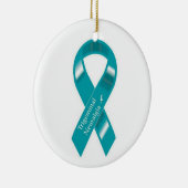 Trigeminalneuralgia-Bewusstseinsbandverzierung Keramik Ornament (Rechts)