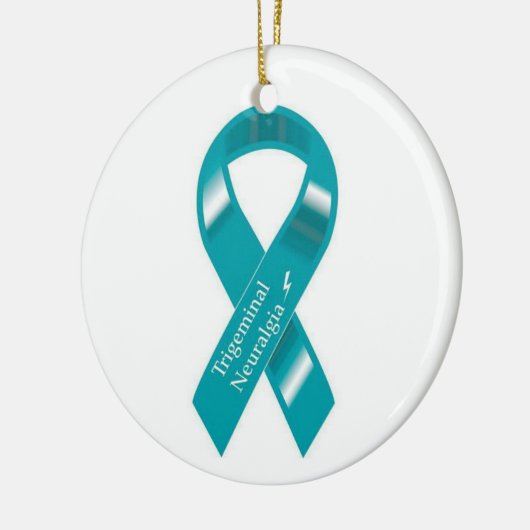 Trigeminalneuralgia-Bewusstseinsbandverzierung Keramik Ornament (Links)