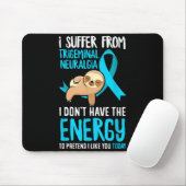 Trigeminusneuralgie-Bewusstseinsbekleidung & T Mousepad (Mit Mouse)