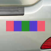 Trigender Pride Autoaufkleber (Auf Auto)