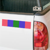 Trigender Pride Autoaufkleber (Auf Lkw)