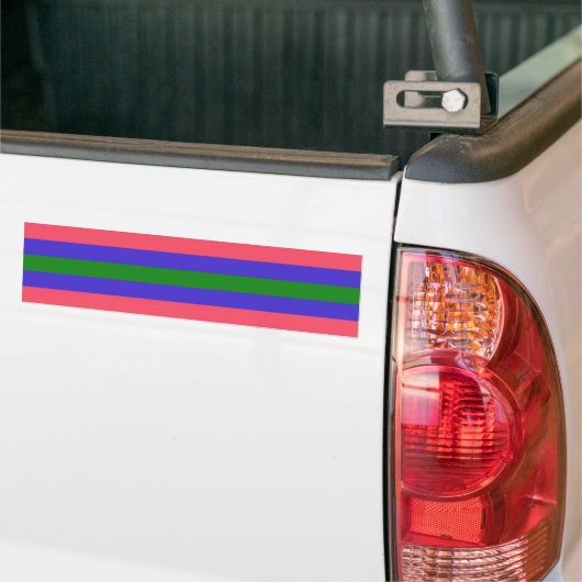 Trigender Pride Autoaufkleber (Auf Lkw)
