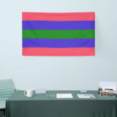 Trigender Pride Banner (Messeveranstaltung)