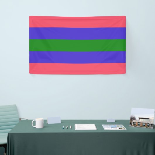 Trigender Pride Banner (Messeveranstaltung)