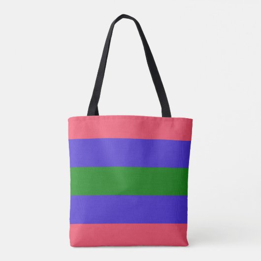 Trigender Pride Flag Tasche (Rückseite)