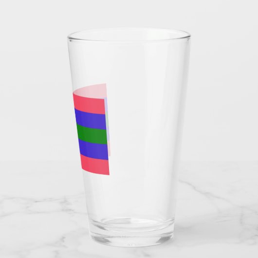 Trigender Pride Glas (Links)