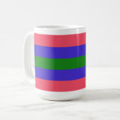 Trigender Pride Kaffeetasse (Vorderseite Links)