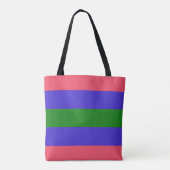 Trigender Pride Tasche (Rückseite)