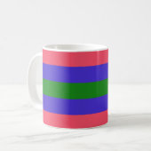 Trigender-Prix-Flag Kaffeetasse (Vorderseite Links)